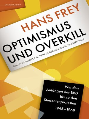 cover image of Optimismus und Overkill